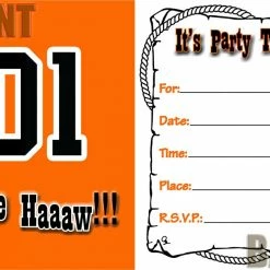 Costume Agent Dukes Of Hazzard Party Invitations Accessories / Footwear