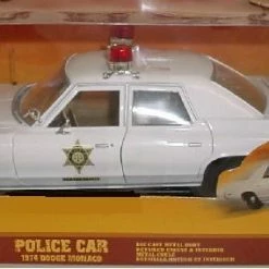 Warner Bros Roscoe's Sheriff Police Car 1:18 Scale Diecast Car