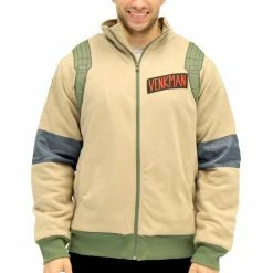 Mad Engine Sweaters & Sweatshirts Venkman Adult Zip Up Costume Hoodie Sweatshirt