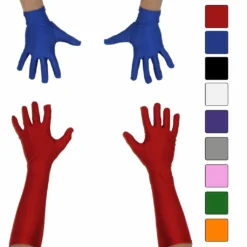 Capes.com Superhero Long Costume Gloves In Assorted Colors
