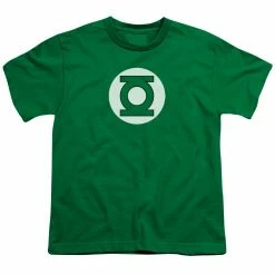 Trevco Youth Shirts Green Lantern Logo T-shirt