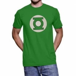 Changes/Trevco Shirts / Tops Green Lantern Logo Kelly Green T-shirt