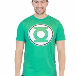 Kids Republic Green Lantern Men's Performance Athletic T-Shirt