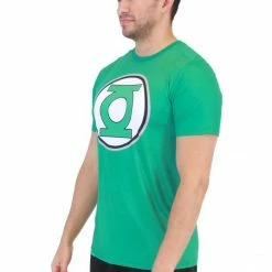 Kids Republic Green Lantern Men's Performance Athletic T-Shirt