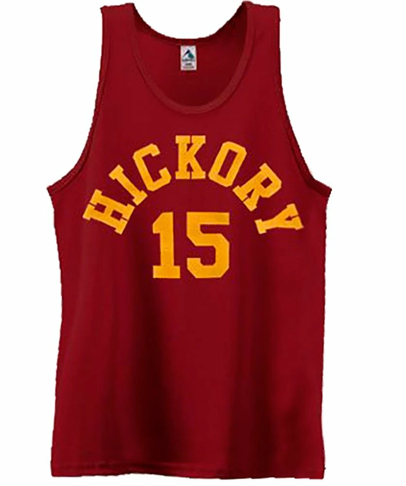 TVStoreOnline Hoosiers Hickory High School Burgundy Jersey Tank Top 3 TVStoreOnline Hoosiers Hickory High School Burgundy Jersey Tank Top
