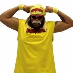 Costume Agent Hulk Hogan Hulkamania Complete Costume Set Reality / Sports / Other