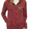 Junk Food Wonder Woman Vintage Tried And True Full Zip Sedona Hooded Sweatshirt Hoodies