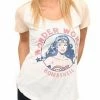 Junk Food Shirts / Tops Wonder Woman Bombshell "The Outfielder" Raglan T-shirt