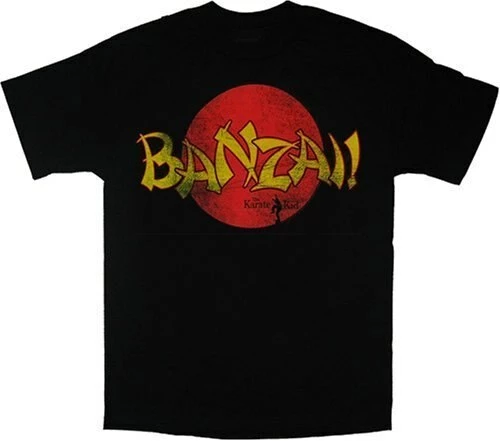 American Classics Shirts / Tops Karate Kid Banzai Washed Black T-shirt 3 American Classics Shirts / Tops Karate Kid Banzai Washed Black T-shirt