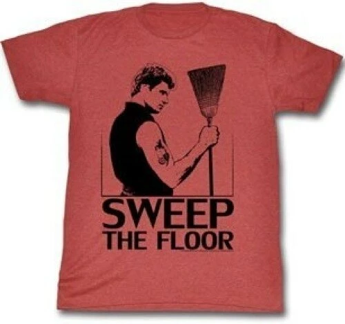 American Classics Shirts / Tops The Karate Kid Cobra Kai Sweep The Floor T-Shirt 3 American Classics Shirts / Tops The Karate Kid Cobra Kai Sweep The Floor T-Shirt