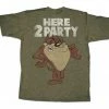 Fifth Sun Animation Tazmanian Devil Here 2 Party T-shirt 2 Fifth Sun Animation Tazmanian Devil Here 2 Party T-shirt