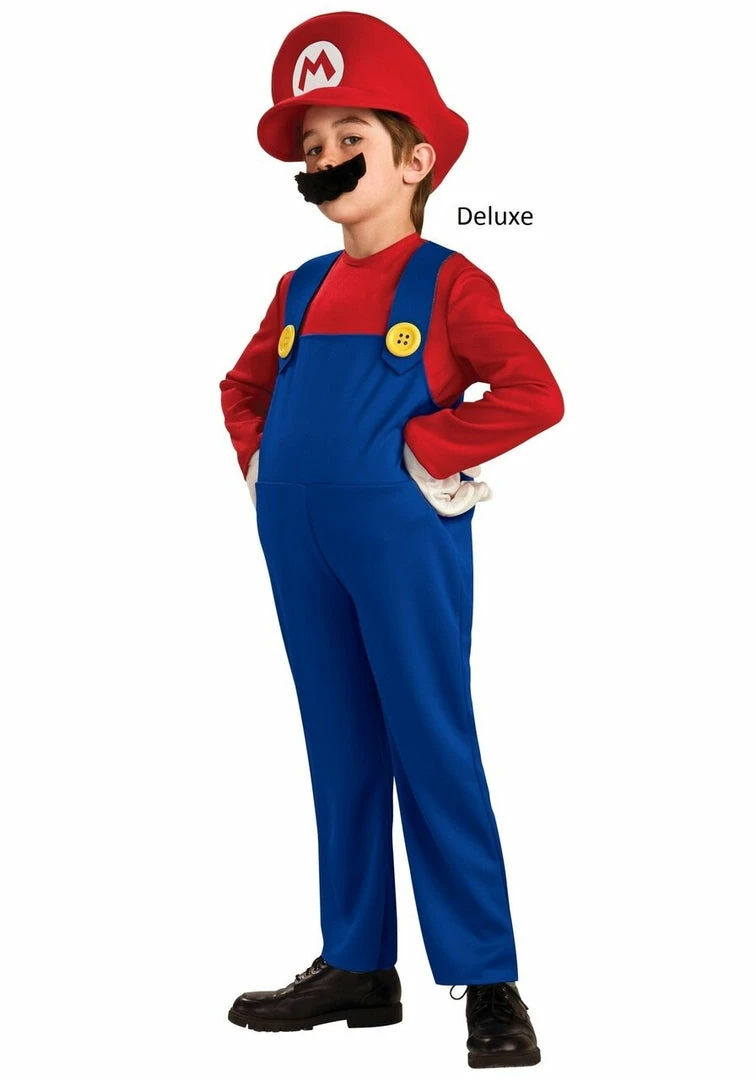 Rubies Super Mario Bros Youth Mario Costume GAMES 3 Rubies Super Mario Bros Youth Mario Costume GAMES