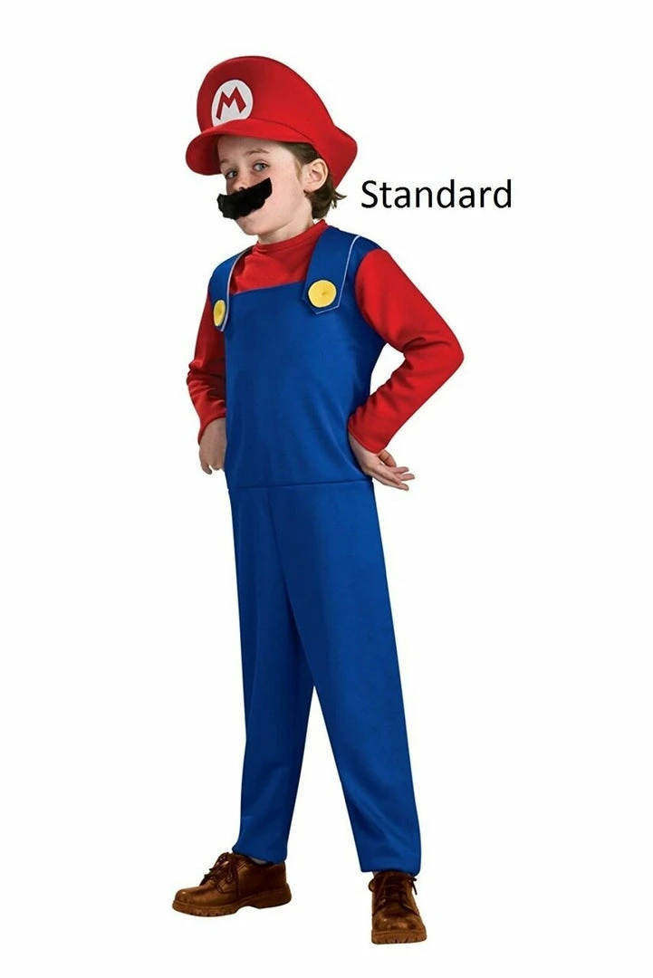 Rubies Super Mario Bros Youth Mario Costume GAMES 4 Rubies Super Mario Bros Youth Mario Costume GAMES