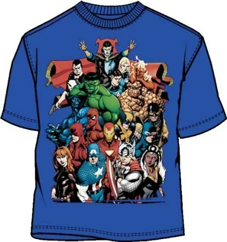 Mad Engine Shirts / Tops Marvel Comics Team-Ups Brazen Heroes T-shirt 3 Mad Engine Shirts / Tops Marvel Comics Team-Ups Brazen Heroes T-shirt