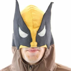 Mad Engine Hoodies Wolverine Adult Brown Costume Hoodie Sweatshirt