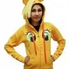 Mighty Fine Applejack Face Costume Hoodie With Mane 1 Mighty Fine Applejack Face Costume Hoodie With Mane