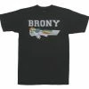 Mighty Fine Men's Shirts My Little Pony Brony Swoosh Color T-shirt
