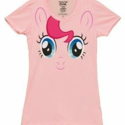 Mighty Fine My Little Pony Pinkie Pie Big Face Blush T-shirt Animation