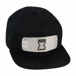 Ripple Junction Naruto Metal Plate Sand Village Snapback Hat Hats