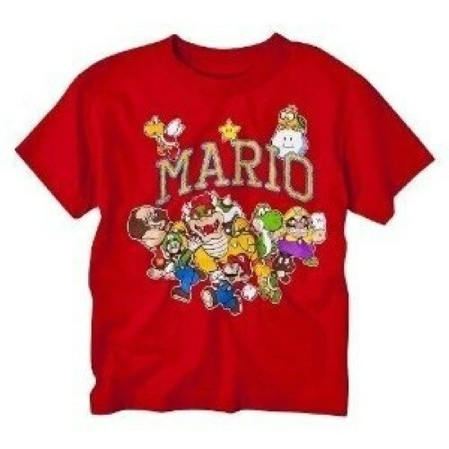 Triangle Knitting Mills Nintendo Super Mario Bros. Characters T-Shirt 3 Triangle Knitting Mills Nintendo Super Mario Bros. Characters T-Shirt