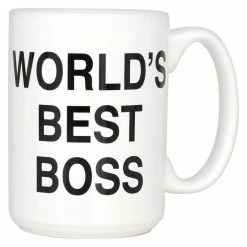 Art Box Dunder Mifflin World's Best Boss Coffee Mug Accessories / Footwear