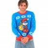 Junk Food The Smurfs Papa Smurf As Santa Ugly Christmas Sweater Sweaters & Sweatshirts 2 Junk Food The Smurfs Papa Smurf As Santa Ugly Christmas Sweater Sweaters & Sweatshirts
