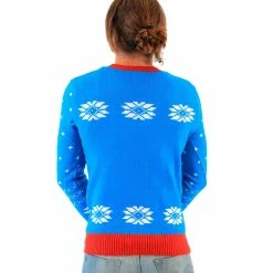 Junk Food The Smurfs Papa Smurf As Santa Ugly Christmas Sweater Sweaters & Sweatshirts