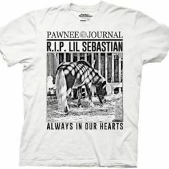 Ripple Junction RIP Lil Sebastian Pawnee Journal T-Shirt Shirts / Tops