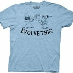 Ripple Junction Paul Movie Evolve This! Jesus Shooting Darwin T-shirt