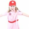 Costume Agent Rockford Peaches Pink Baseball Girls Costume Dress