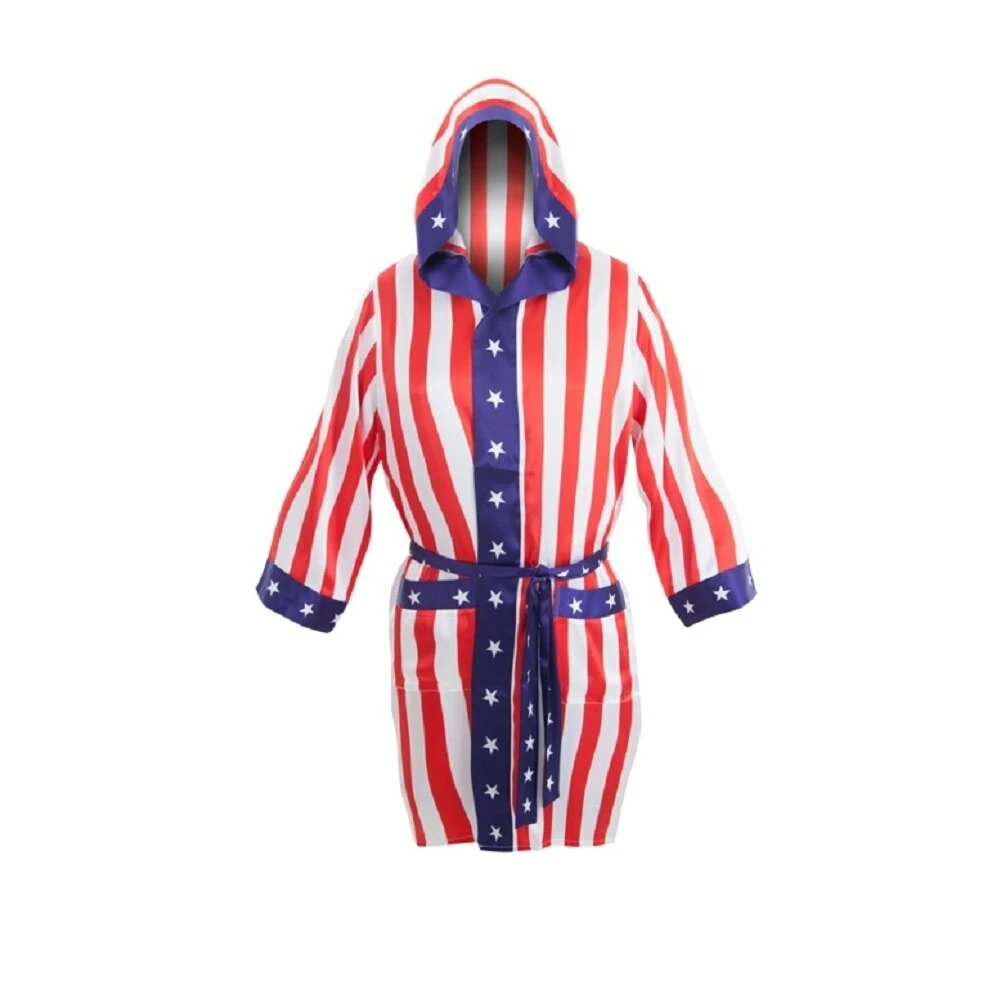 Robe Factory Apollo Boxing American Flag Robe 3 Robe Factory Apollo Boxing American Flag Robe