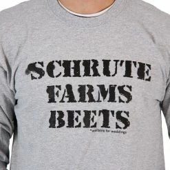 Art Box The Office Schrute Farms Beets Long Sleeve Shirt