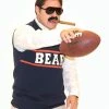 Costume Agent Sweaters & Sweatshirts SNL Da Bears Mike Ditka Chicago Bears Sweater Vest