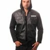 Piston Clothing SOA Road Gear Leather Jacket With Hood