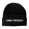 Calhoun Sons Of Anarchy Stars Black Cuff Beanie Beanies