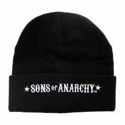 Calhoun Sons Of Anarchy Stars Black Cuff Beanie Beanies