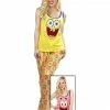 Underboss SpongeBob SquarePants And Patrick Reversible Tank Sleep Set Pajama Pajamas / Underwear