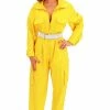 Costume Agent April O' Neil Yellow Ladies Costume Jumpsuit