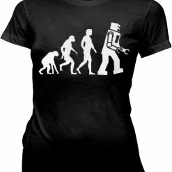 Art Box The Big Bang Theory Robot Evolution T-shirt