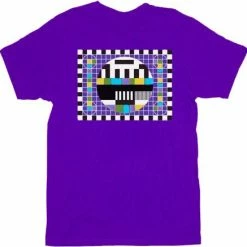 Life Clothing Shirts / Tops Sheldon Checkered Test Pattern T-shirt