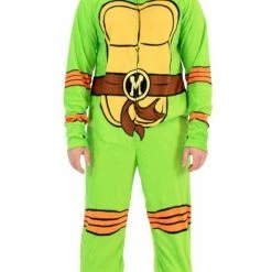 Underboss TMNT Michelangelo Green Union Suit