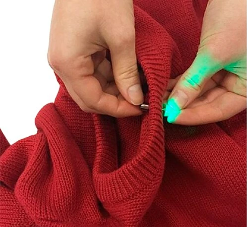 Costume Agent Light-Up LED Ugly Christmas Sweater Ornaments 4 Costume Agent Light-Up LED Ugly Christmas Sweater Ornaments