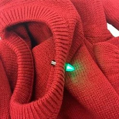 Costume Agent Light-Up LED Ugly Christmas Sweater Ornaments 8 Costume Agent Light-Up LED Ugly Christmas Sweater Ornaments