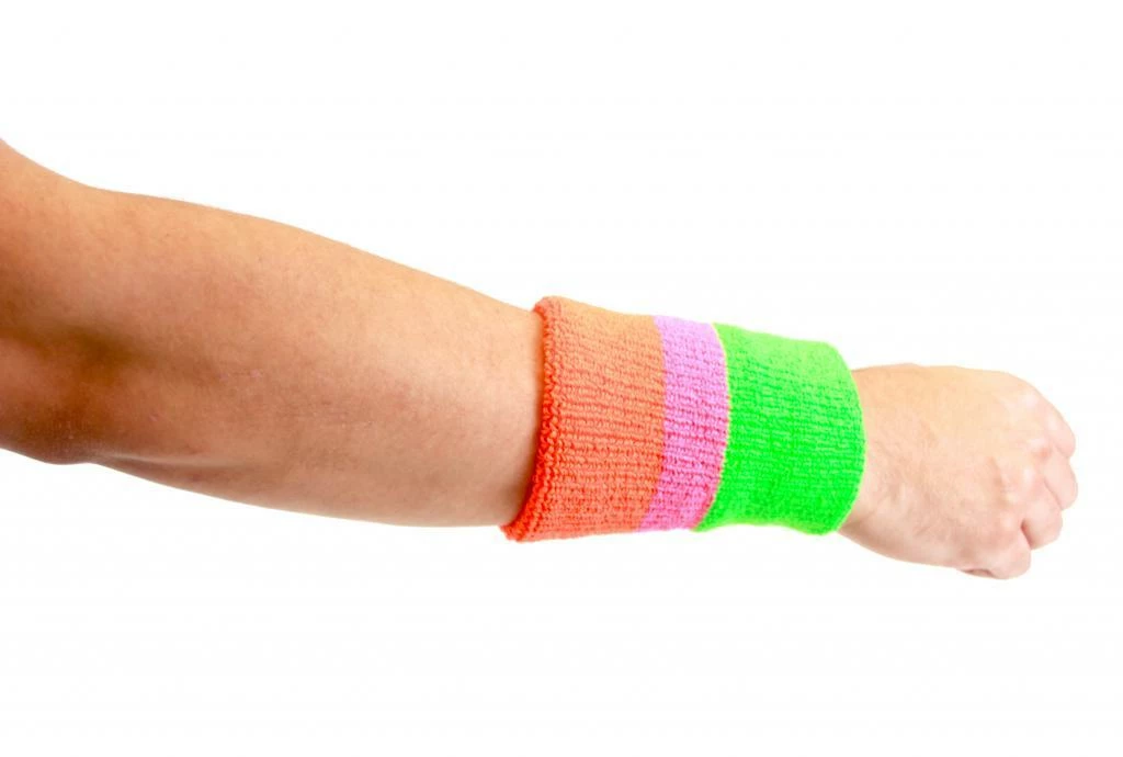 Costume Agent The Ultimate Warrior 3-Stripe Wristband Set 3 Costume Agent The Ultimate Warrior 3-Stripe Wristband Set