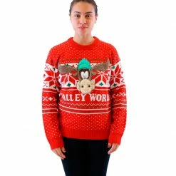 Costume Agent Christmas Vacation Marty Moose Walley World Ugly Sweater Sweaters & Sweatshirts