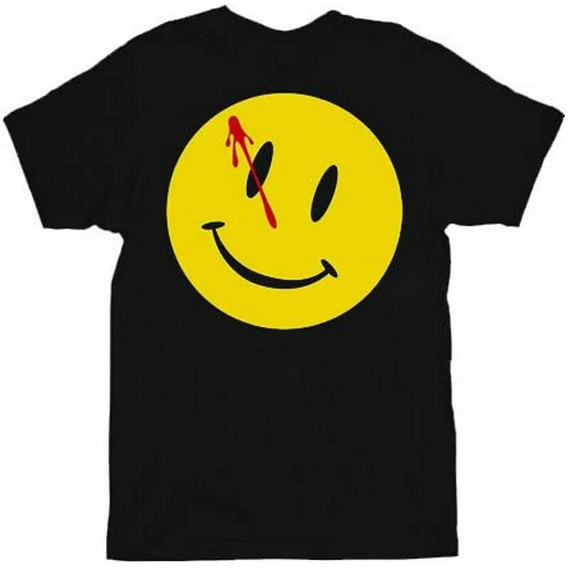 Art Box Watchmen Bloody Smiley Face T-shirt Tee Shirts / Tops 3 Art Box Watchmen Bloody Smiley Face T-shirt Tee Shirts / Tops