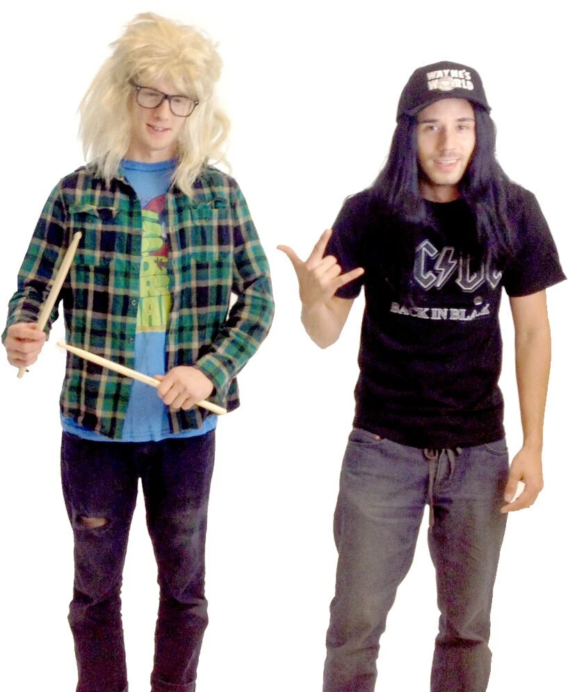 Vendor-unknown Wayne's World Garth And Wayne Costume Set MOVIES 3 Vendor-unknown Wayne's World Garth And Wayne Costume Set MOVIES