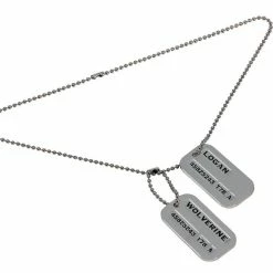Costume Agent Accessories / Footwear Wolverine Logan 2 Sided Dog Tag Necklace
