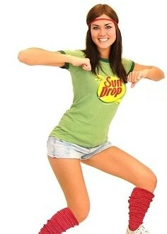 Costume Agent Women's Sun Drop Headband And Leg Warmers Set