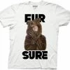 Ripple Junction Workaholics Fur Sure Blake Adult T-shirt Shirts / Tops